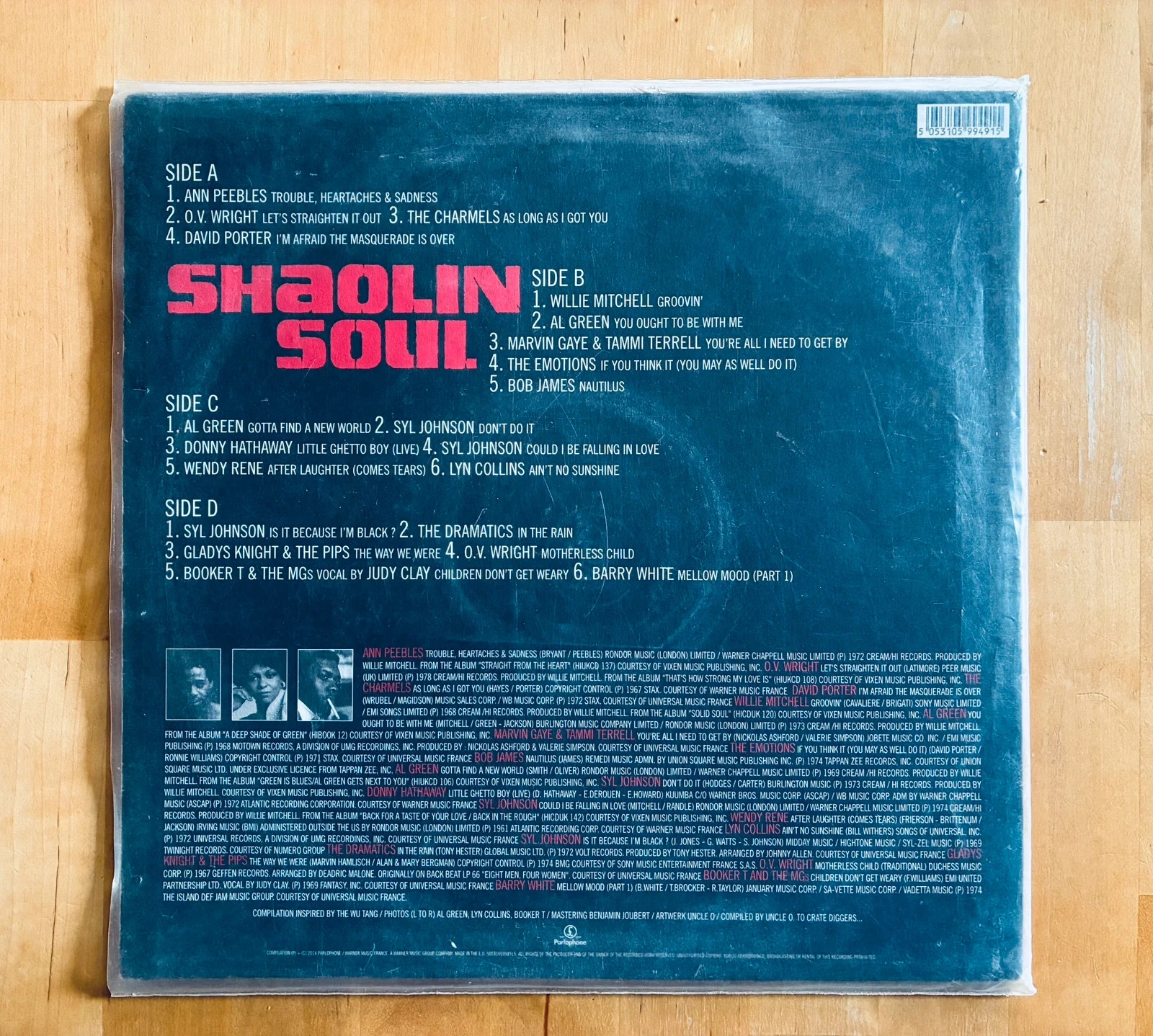 Dubbele vinylplaat 33T VA Shaolin Soul vol 1. – photo 2